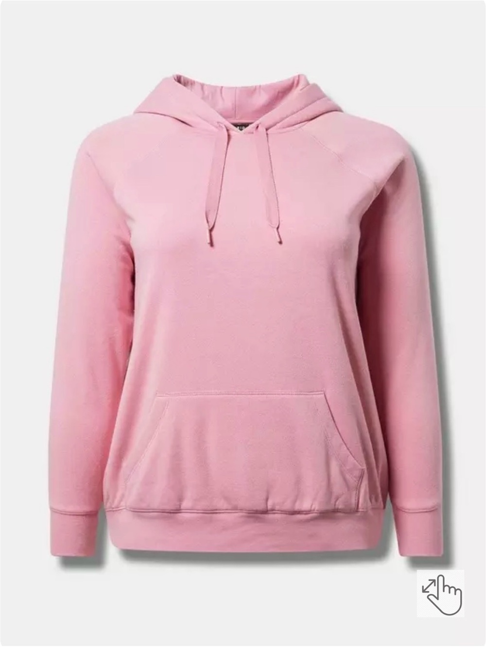 Torrid Classic Fit Cozy Fleece Raglan Hoodie